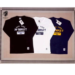 T..1.เสื้อแขนยาว งานปักเน้นๆPPนิวยอก&PPแขนยาวจั๊ม(ปัก5ดาว) S-4xlคอกลม ขายหญิงใส่ได้