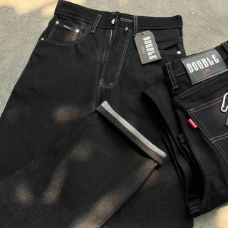 กางเกงมิดไนท์ด้ายเทา 15 oz ผ้าดิบรุ่นผ่านน้ำของ DOUBLE JEANS…