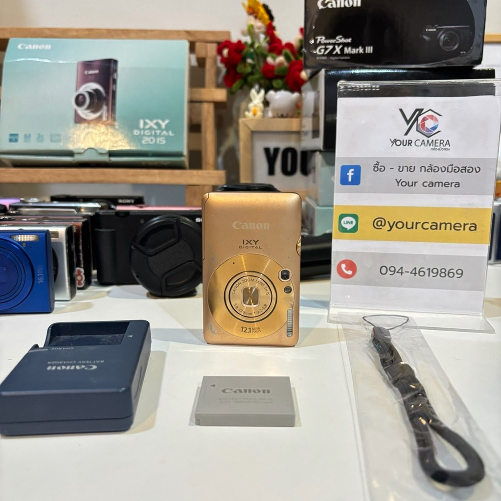กล้อง  ☘️Canon ixus100is /ixy210is (พร้อมส่ง)