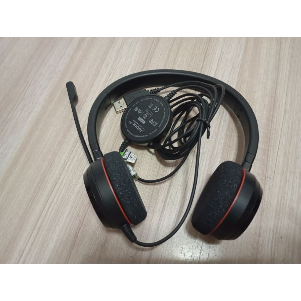 หูฟัง jabra evolve 20 ms stereo มือสอง 