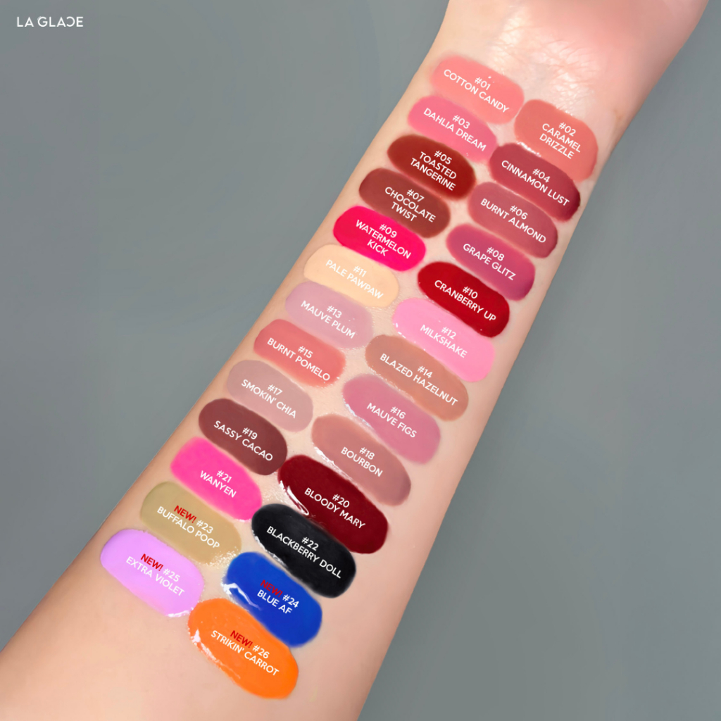 LA GLACE MELTED SUNDAE LIP CLICK | ลิปไอติมลากลาส สีระเรื่อ & ปากฉ่ำขั้นสุด ลิปกด ลิปฉ่ำ - 1