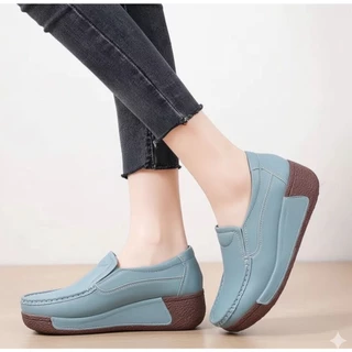 Shoes I amm B38 ร้านจริงส่งตรงจากนครนายก รองเท้า สไตล์ โรลเฟอร์ เรียบหรูน้ำหนักเบา พื้นนุ่มเด่ง เบา สวมใส่ง่าย