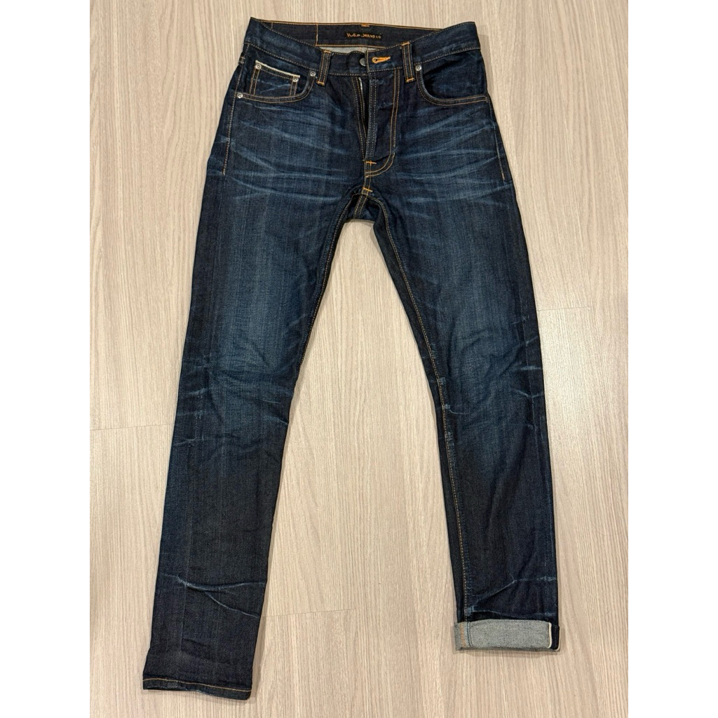 ส่งต่อ Nudie Jeans Lean Dean Dark Selvage เอว 28“