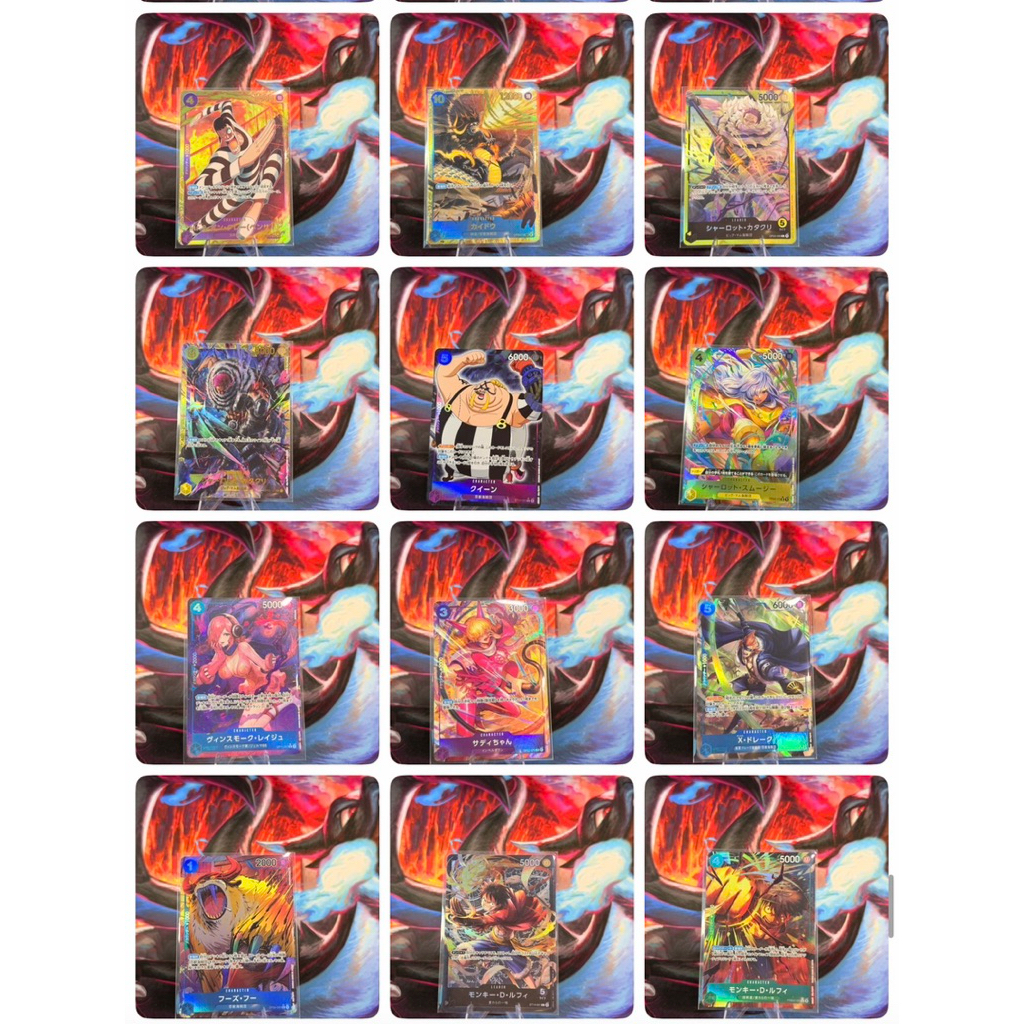 🔥🔥 🇯🇵 Authentic Japanese One Piece Card Game Full Art - Sleeved 59THB 🇯🇵🔥🔥