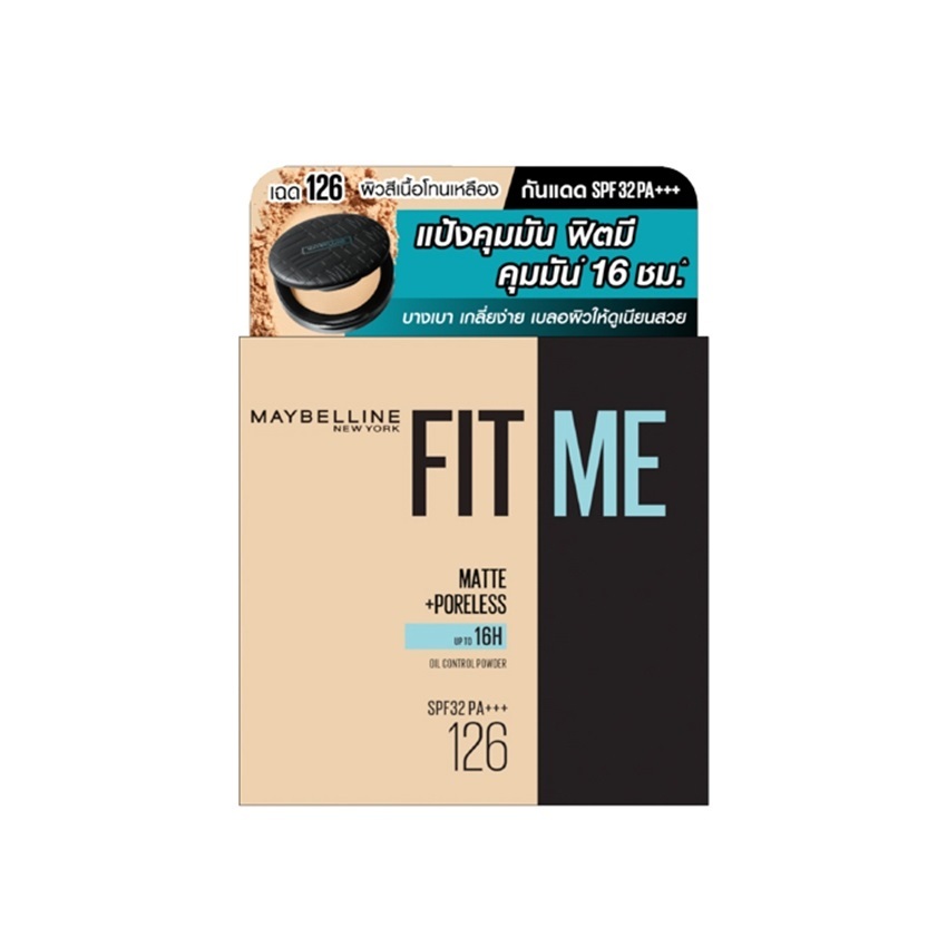 Maybelline Fit Me Matte + Poreless Powder 6g #126