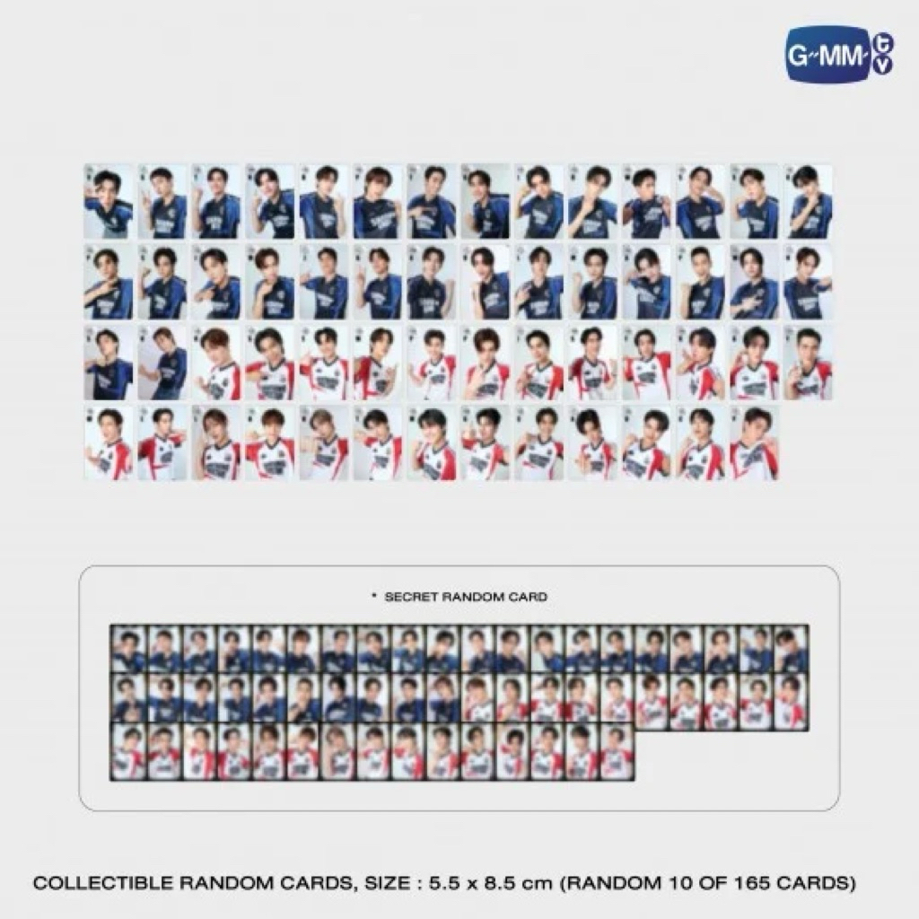 BOYS COLLECTIBLE RANDOM CARD | GMMTV STARLYMPICS 2025 | BOYS TOO CUTE TO SPOOK