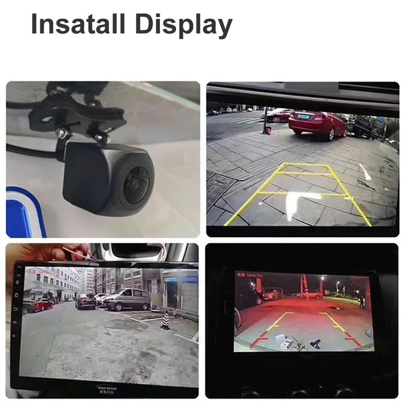 กล้องถอยหลังติดรถยนต์ 1080P กันน้ำ IP67 AHD กล้องมองหลัง พร้อมชุดสายไฟ กล้องติดรถยนต์ กันน้ำ thumbnail 4