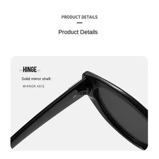 [ซื้อ 1 แถม 1 ฟรี] แว่นกันแดดทรงแคทอาย แว่นกันแดดกลางแจ้งสไตล์เรโทร ดีไซน์ยุโรปและอเมริกา