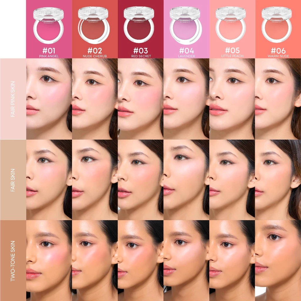 Love Potion Creamy Blush บลัชครีม สีสวย เนื้อนุ่ม ติดทน thumbnail 5
