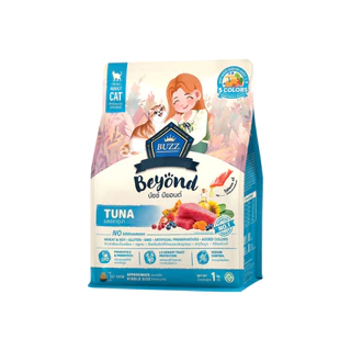 (2ถุงราคาพิเศษ) BUZZ Beyond อาหารแมวเกรดพรีเมี่ยม ขนาด 1 KG