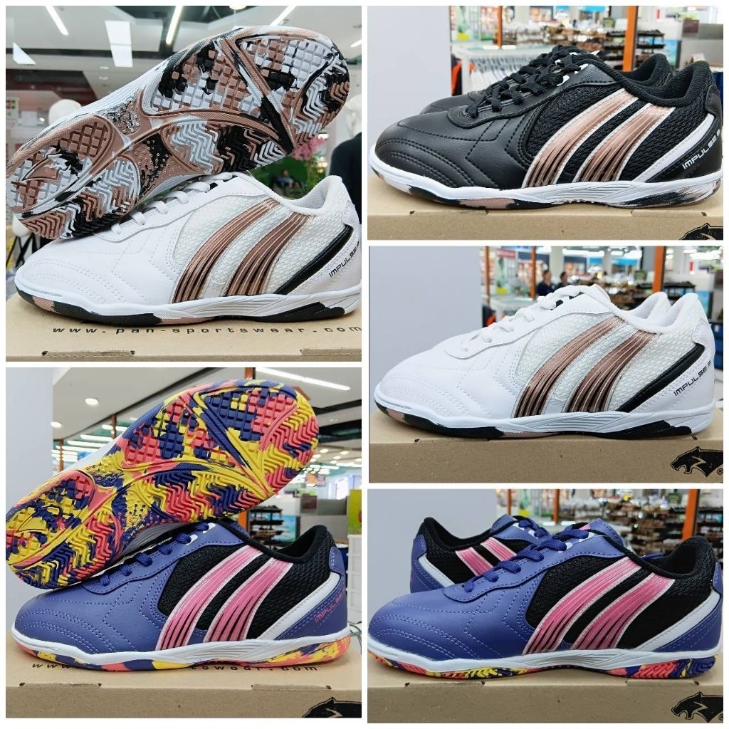 Pan IMPLUSE 8 SELECT JR  รองเท้าฟุตซอลเด็กแพน PF146G ราคา 890 บาท  รุ่นใหม่ล่าสุด