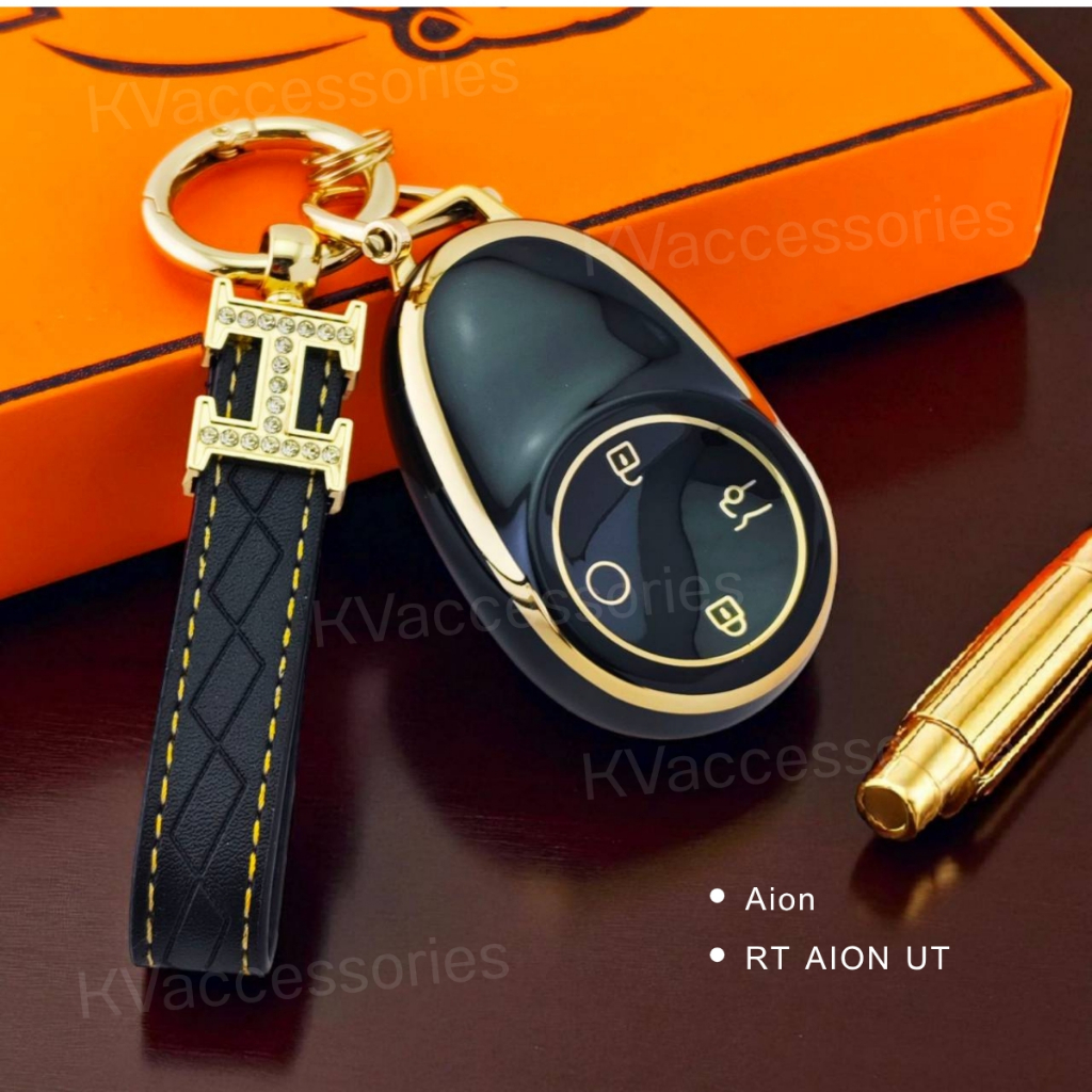 ซองกุญแจ TPU พร้อมพวงกุญแจ สำหรับ AION RT AION UT