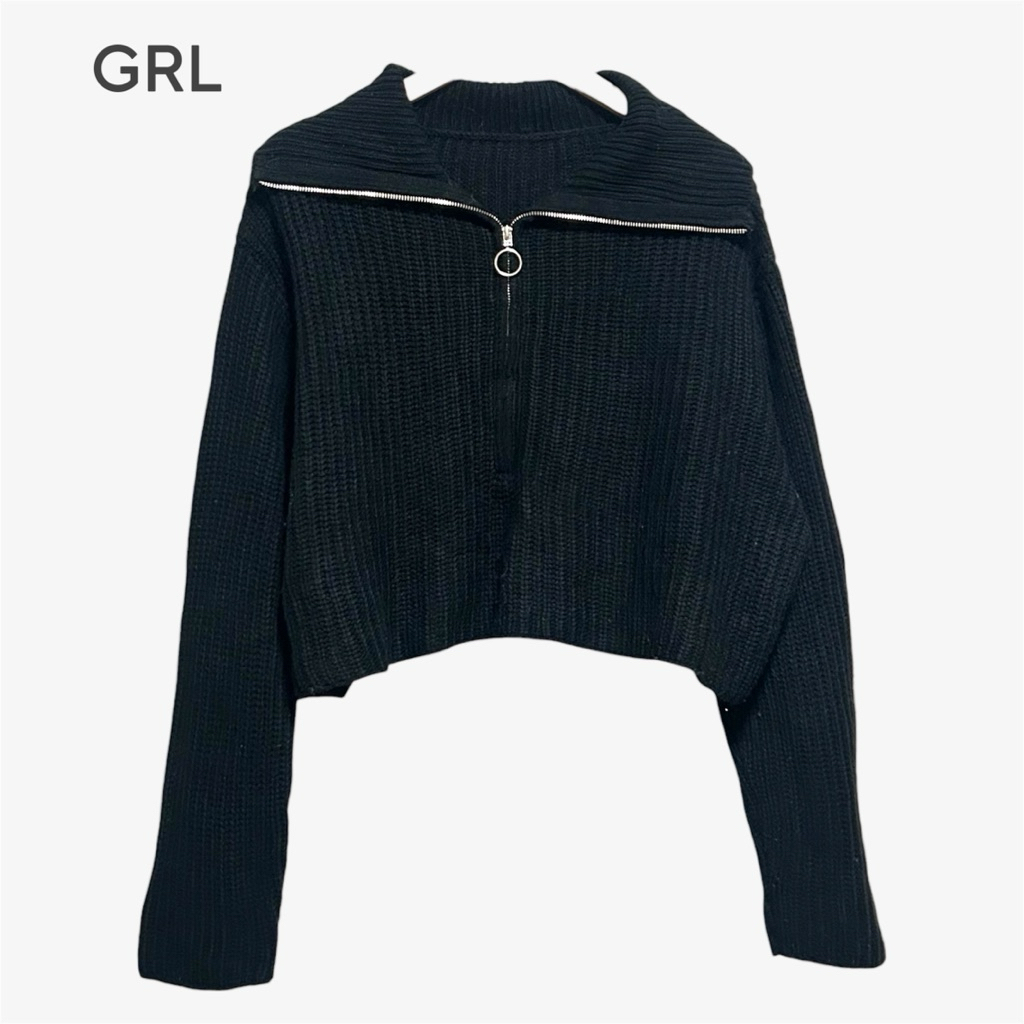 เสื้อไหมพรมมือสองแบรนด์ญี่ปุ่น Grl