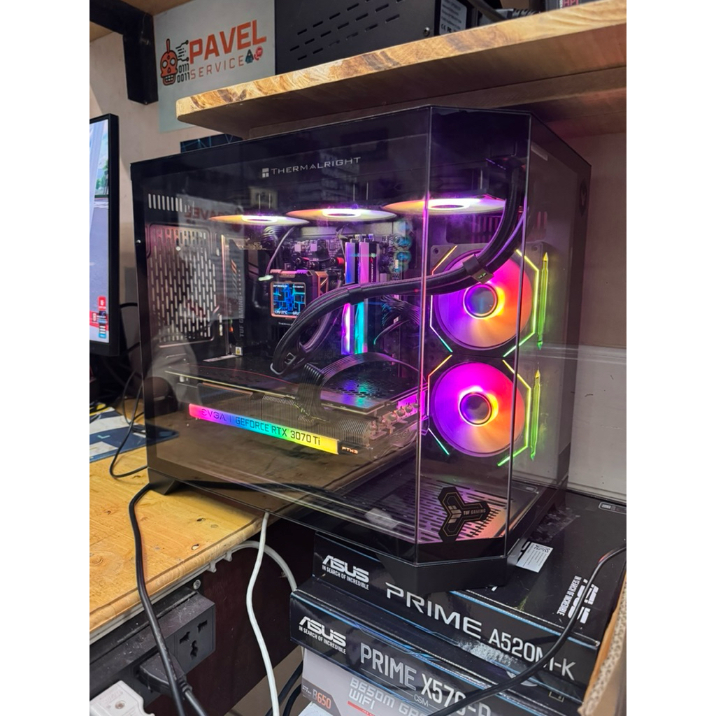 🔥 คอมประกอบ Set Hi-End | R7 9800X3D + RTX 3070 Ti FTW3 | ของใหม่ผสมมือสองคัดเกรด