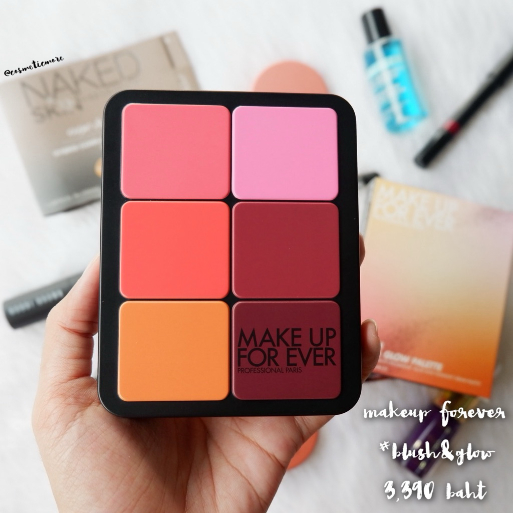 พร้อมส่ง! ❤️ make up for ever HD skin blush and glow palette