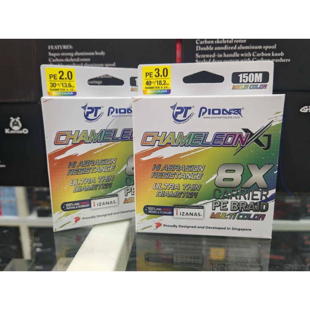 Pe​ Pioneer​ Chameleon​ X​ ถัก​ 8 IZANAS