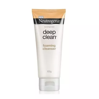 Neutrogena นูโทรจีน่า ดีพ คลีน โฟมมิ่ง คลีนเซอร์ 100ก.
