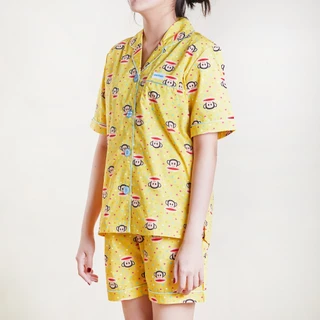 PAUL FRANK ชุดนอนกางเกงขาสั้นใส่ได้ทั้งชายและหญิง JOLLY JULIUS SHORTS SET