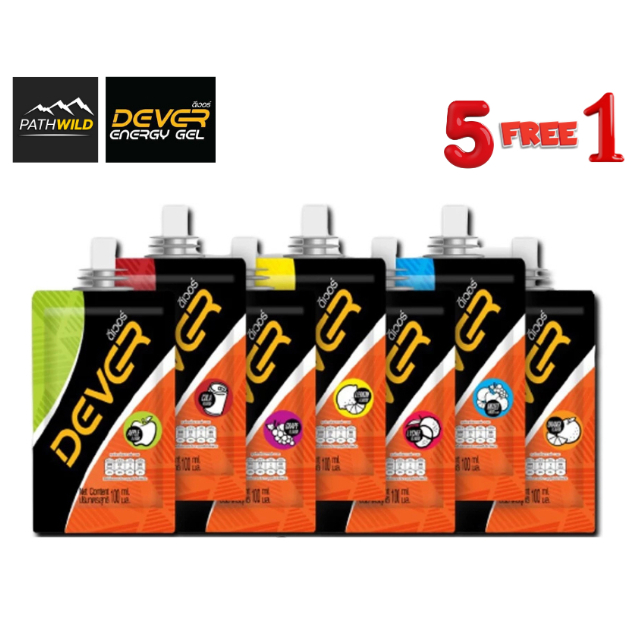 [[[ ซื้อ 6 จ่าย 5  / กดซื้อ 6 ชิ้น ]]] Dever Energy Gel 100 ml เจลเพิ่มพลังงาน