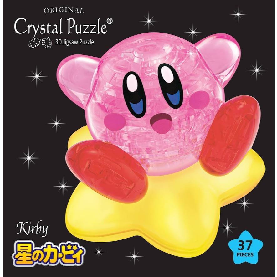 3D Crystal Puzzle ของเล่นตัวต่อโมเดลสามมิติ Kirby (Characters) ของแท้100% จากญี่ปุ่น สินค้าพร้อมส่ง