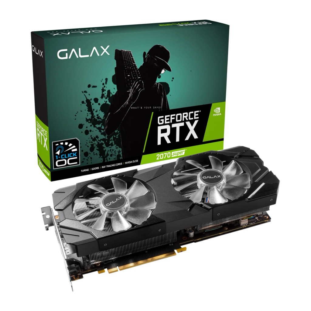 GALAX GEFORCE RTX 2070 SUPER EX [1-CLICK OC] 8GB GDDR6มือสอง