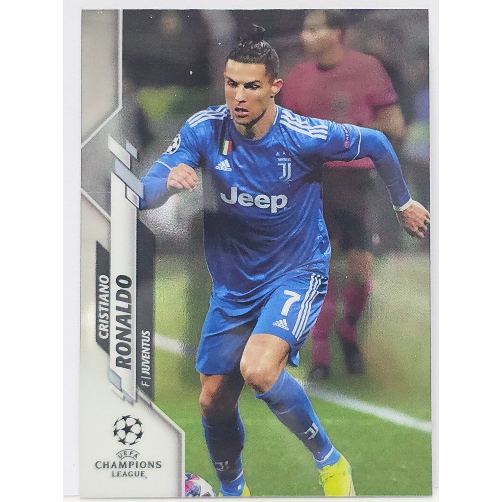 การ์ดฟุตบอล Cristiano Ronaldo (Juventus) ของแท้100% ภาพถ่ายจากสินค้าจริง