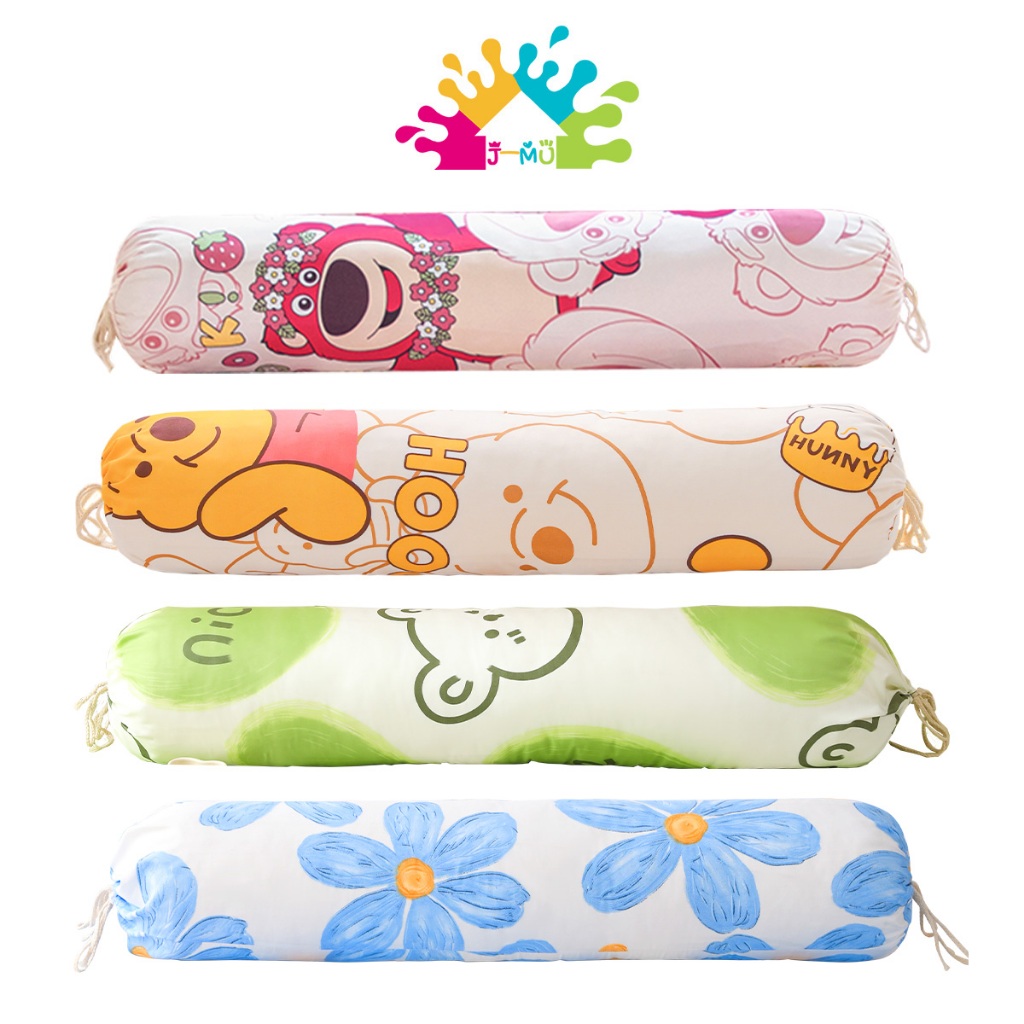 J-MU ปลอกหมอนยาว ปลอกหมอนข้าง 43 x 8 นิ้ว (110 x 22 cm)  1 ใบ ผ้าฝ้ายโพลีเอสเตอร์