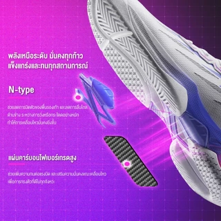 🔥ใหม่ล่าสุด🔥 VS รองเท้ากีฬาแบดมินตัน รุ่น VS6000 หน้ากว้าง 👟🏸