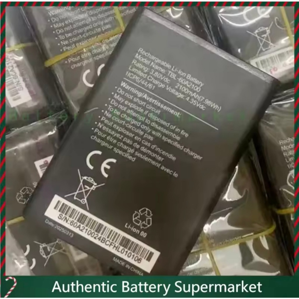 3.8V 2100mAh สําหรับแบตเตอรี่ TP-LINK TBL-60A2100 รับประกัน3เดือน