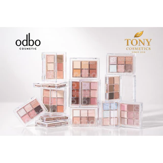 ส่งด่วน/ส่งทันที ODBO SIGNATURE EYESHADOW PALETTE โอดีบีโอ อายแชโดว์ ซิกเนเจอร์ พาเลท 6 สี เม็ดสีแแน่น ติดทนนาน OD276
