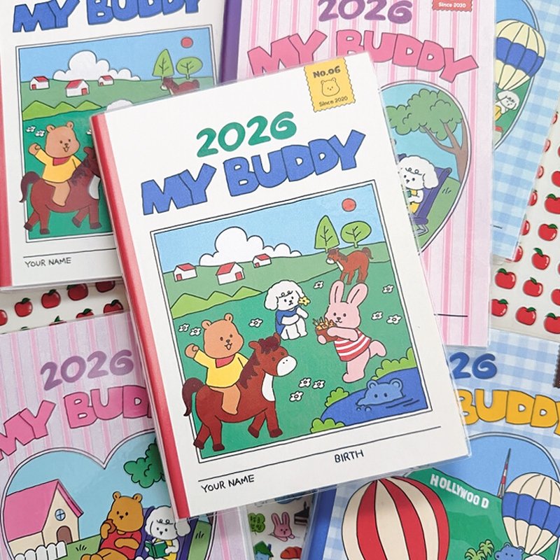 สมุดแพลนเนอร์ 2026 Daily Planner B6 เพื่อนคู่ใจจัดระเบียบชีวิตสร้างความทรงจำ