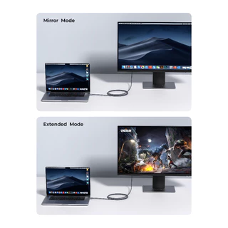 AUKEY สายHDMI USB-C to HDMI 4K 60Hz Cable 2m CB-DCH201