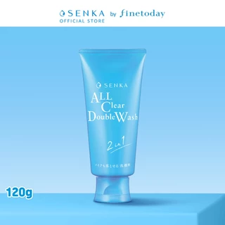 SENKA เซนกะ ออล เคลียร์ ดับเบิ้ล วอช เอ 120 กรัม