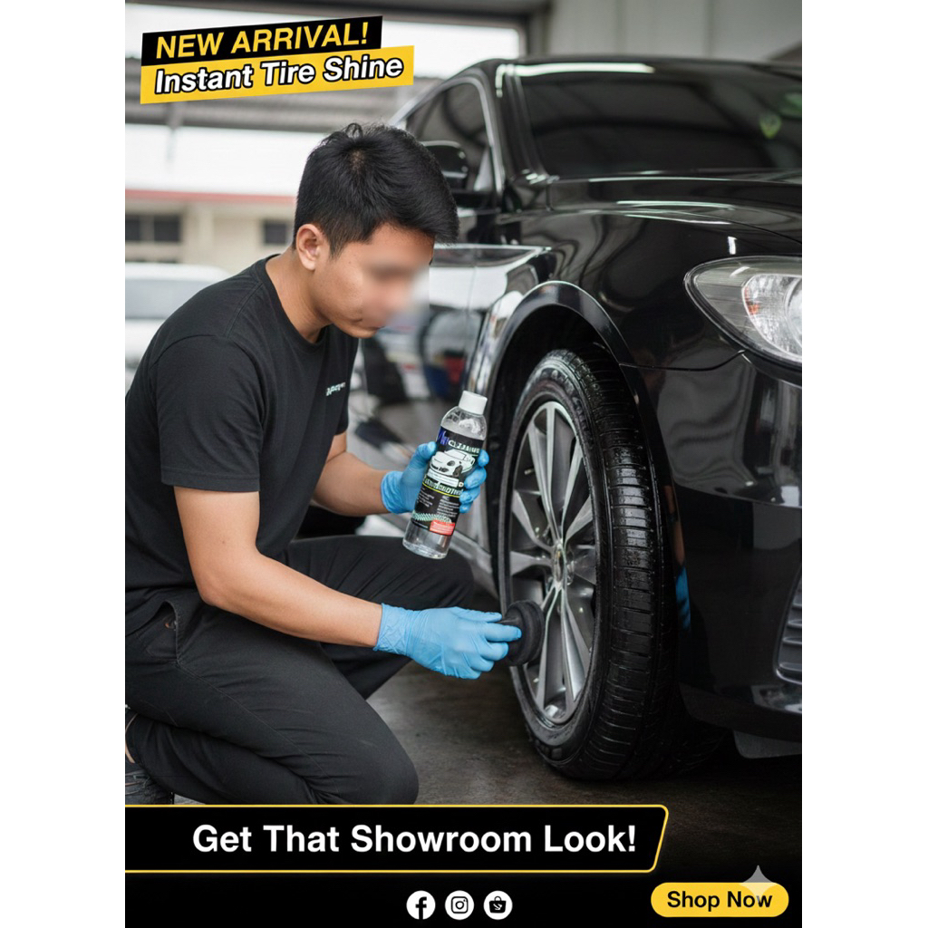 น้ำยาเคลือบยาง / Tire Shine