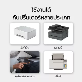 Bantex กระดาษ A4 หนา 80 แกรม 5 รีม กระดาษถ่ายเอกสาร 500 แผ่น ปริ้นสีได้สองด้าน คุณภาพสูง Copy Paper