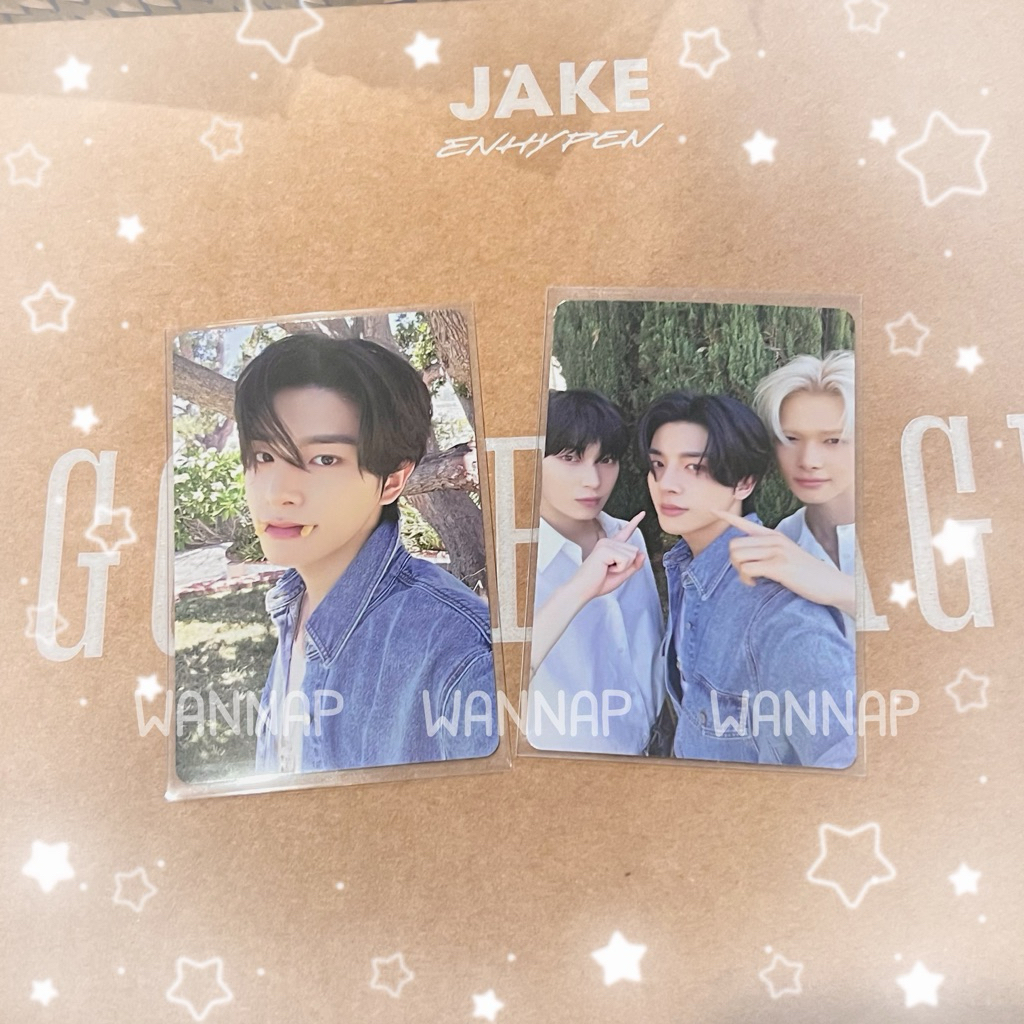 พร้อมส่ง ✔️ การ์ด Set Yizhiyu withfans Lucky draw ums jake heeseung ฮีซึง เจค ซอนอู ENHYPEN