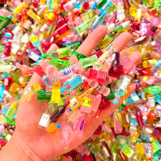 เรซิ่นขวดเครื่องดื่มจิ๋ว DIY คละแบบ (ไม่เรืองแสง)