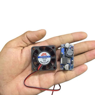 ชุดพัดลมโมแอมป์จิ๋วบลูทูธdiy พร้อมสเต็ปดาว12v
