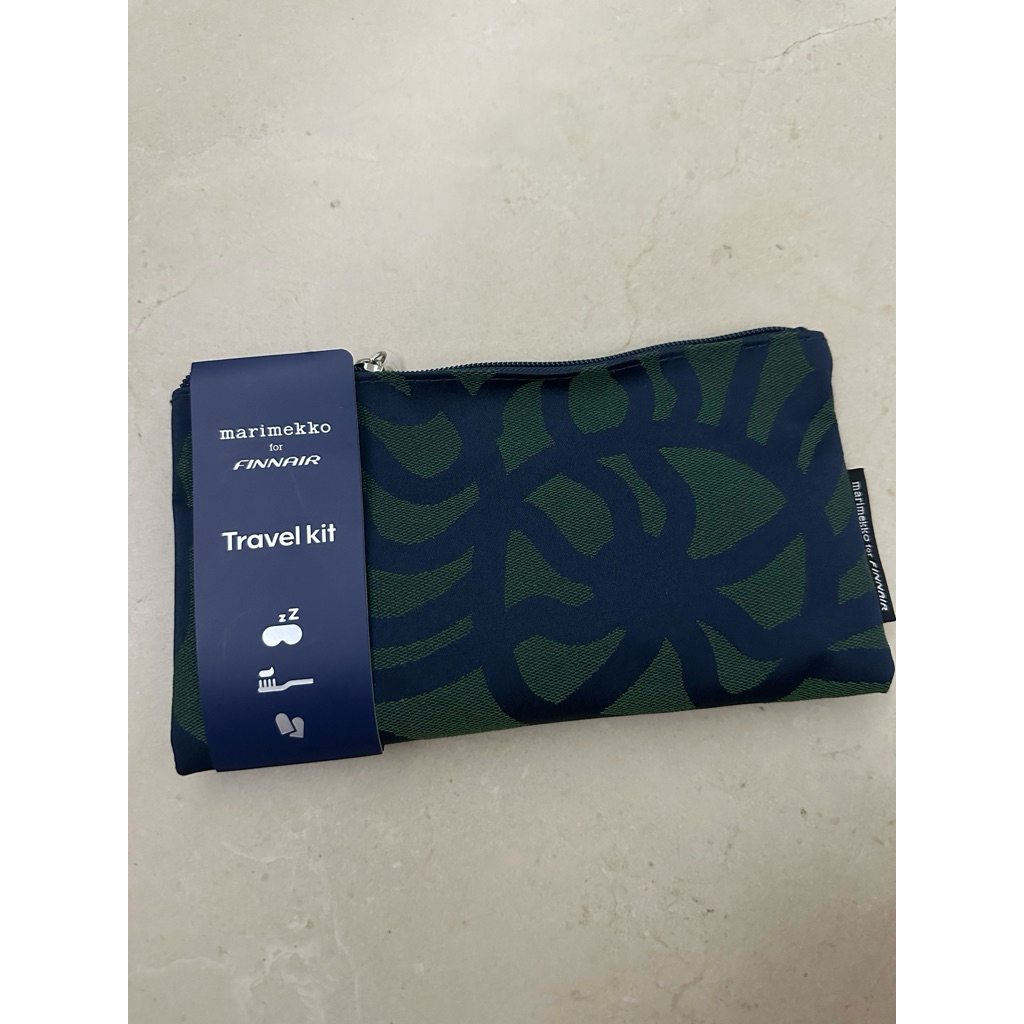กระเป๋า Marimekko Amenity Kit สายการบิน FinAir ชั้นธุรกิจ
