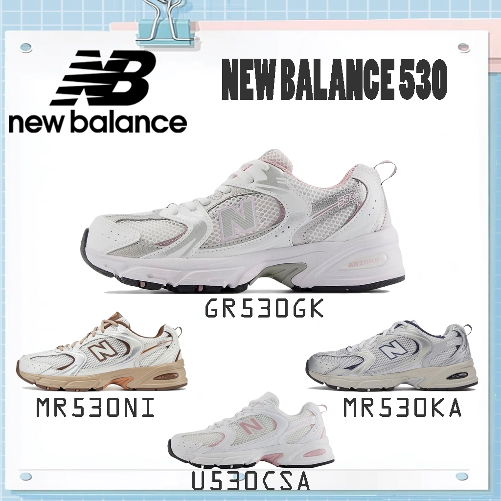 รับประกันสินค้าแท้ 100%New Balance NB 530 รองเท้าลำลอง GR530GK/MR530NI/MR530KA/U530CSA
