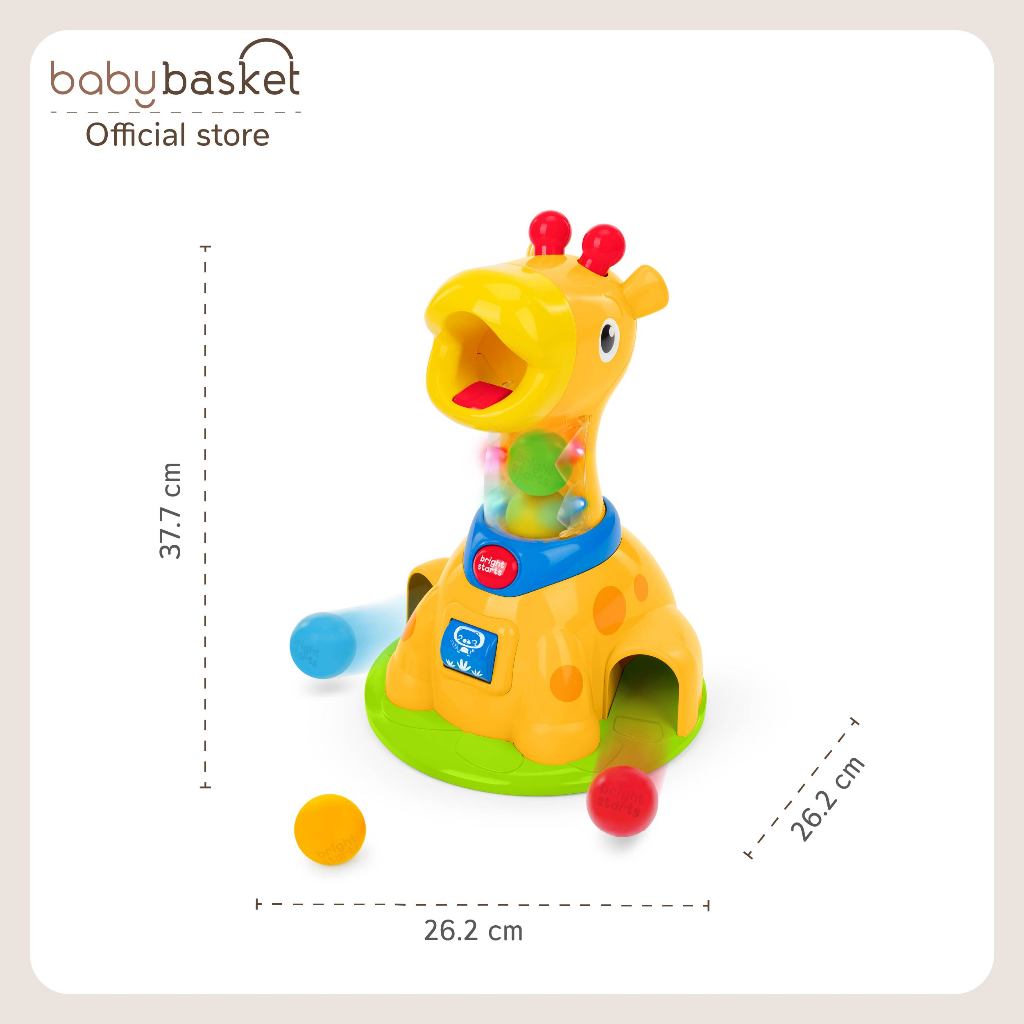 Bright Starts زرافة Spinnin' Spots — صورة 3