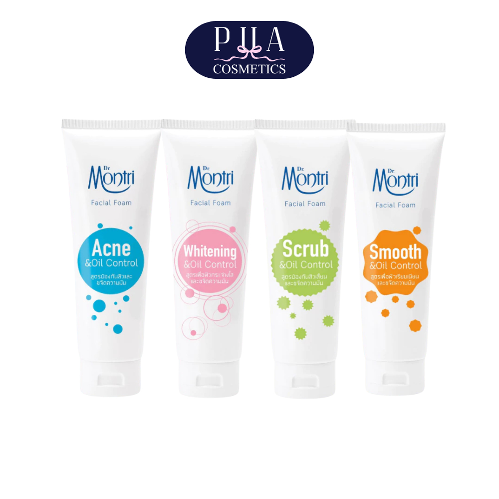 Dr.Montri Facial Foam โฟมล้างหน้า ด็อกเตอร์มนตรี 62.5/125 g