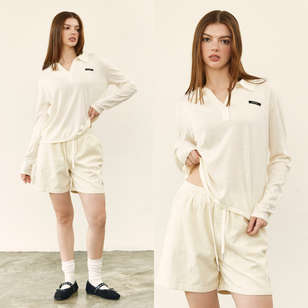 Bemingshorts045(XS-4XL)-BMG Corduroy Soft Short – กางเกงขาสั้นผ้าลูกฟูกสัมผัสนุ่ม ใส่สบาย ราคา ถูกที่สุด ดีลบีเคเค แกลเลอรีภาพที่ 6