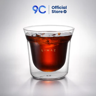 แก้ว ✨ Double Layer Coffee Cup "LIMAZ" รุ่น แก้วเรียกแล้วไม่ได้ยิน ขนาด 180 ml. คุณภาพ Premium 🔥