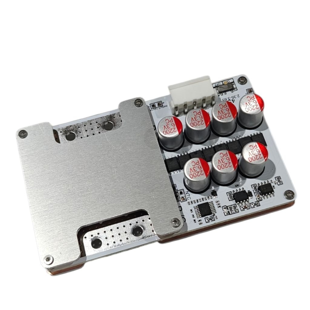 รุ่นใหม่​ไม่มีสกรีน​ อลูมิเนียมหนาระบายความร้อนดีกว่าเดิ​ม​BMS​ 4S LFP​3.2V​ กระแสไฟOUTPUTสูงสุด300A กระแสไฟฟ้าแรง - รูปที่ 2