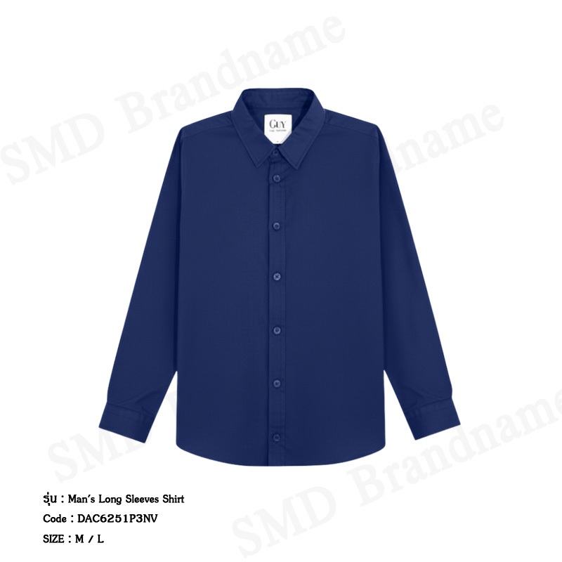 Guy Laroche เสื้อเชิ้ตแขนยาวผู้ชาย รุ่น Man's Long Sleeves Shirt Code: DAC6251P3NV