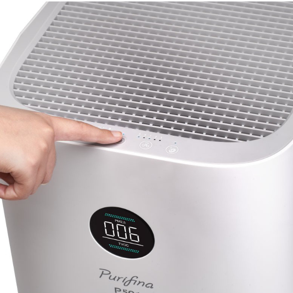 MEX เครื่องฟอกอากาศ Purifina รุ่น P501 ขนาดพื้นที่ที่เหมาะสม : 50 – 70 ตารางเมตร