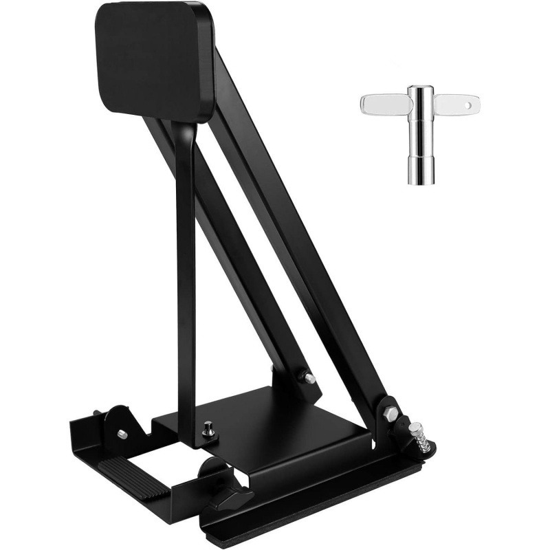 Drum Set Bass Drum Practice Device Foldable Design Foot Hammer Beginner Self-study Bass Drum Practic