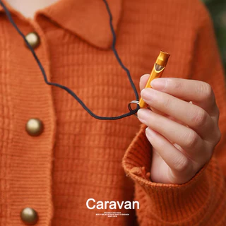 Caravan Crew Whistle นกหวีด นกหวีดฉุกเฉิน แบบโลหะ นกหวีดกีฬา พกพาสะดวก