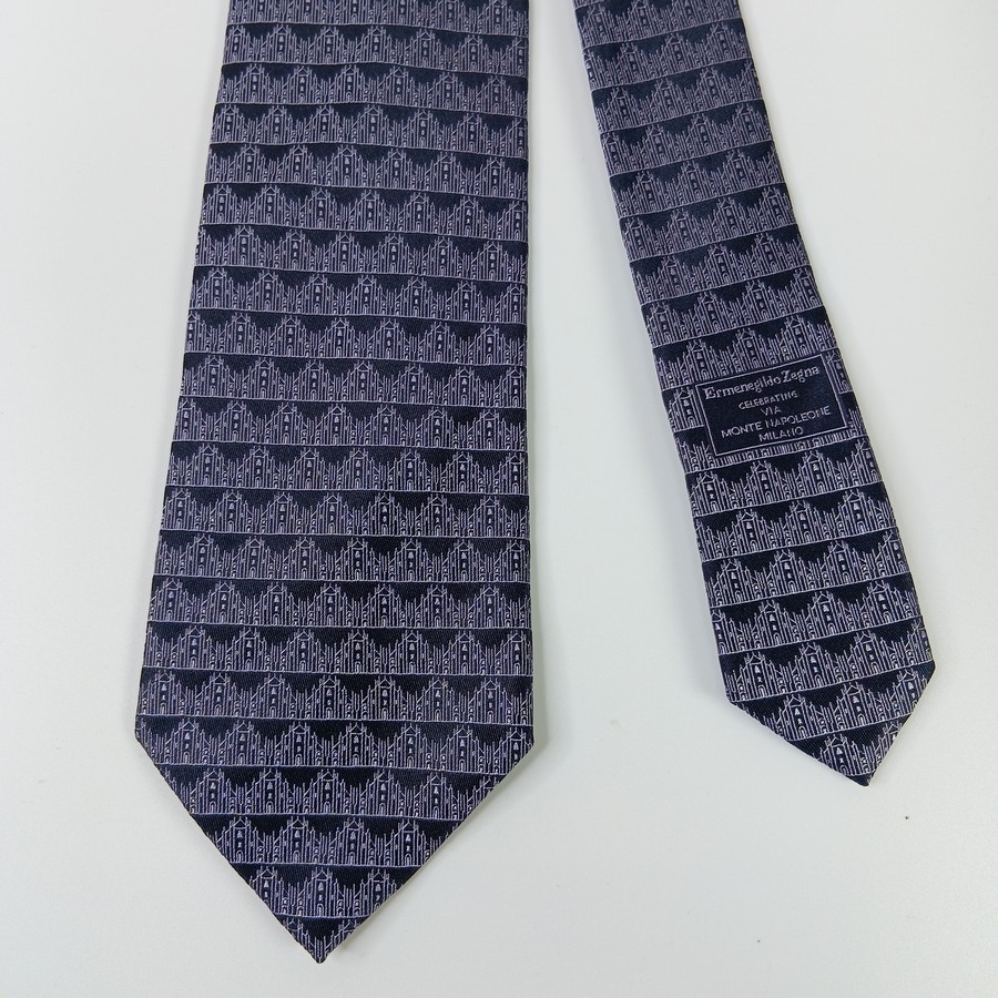 เนคไท Ermenegildo Zegna โทนสีม่วง #5294